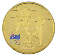Ausztrália 2004. 5D Al-bronz 'Sydney-től Athénig a 2004-es Olimpia' T:BUAustralia 2004. 5 Dollars Al-Bronze 'Sydney to Athens - Olympics 2004' T:BUKrause KM#812