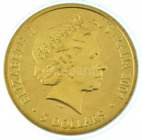 Ausztrália 2004. 5D Al-bronz 'Sydney-től Athénig a 2004-es Olimpia' T:BUAustralia 2004. 5 Dollars Al-Bronze 'Sydney to Athens - Olympics 2004' T:BUKrause KM#812