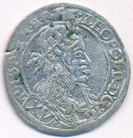 Ausztria 1661. 15kr Ag 'I. Lipót' (5,02g) T:VF,F patina, kis kitörésAustria 1661. 15 Kreuzer Ag 'Leopold I' (5,02g) C:VF,F patina, small crack Krause KM#1145