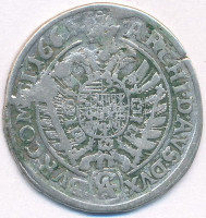 Ausztria 1661. 15kr Ag 'I. Lipót' (5,02g) T:VF,F patina, kis kitörésAustria 1661. 15 Kreuzer Ag 'Leopold I' (5,02g) C:VF,F patina, small crack Krause KM#1145