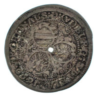 Ausztria 1699IA 3Kr Ag 'I.Lipót' Graz (1,56g) T:VF lyukAustria 1699IA 3 Kreuzer Ag 'Leopold I' Graz (1,56g) C:VF holeKrause KM#1115