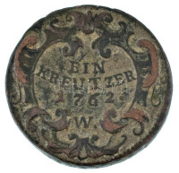 Ausztria 1762W 1kr Cu 'Mária Terézia' T:VF patinaAustria 1762W 1 Kreutzer Cu 'Maria Theresa' C:VF patina