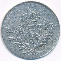 Ausztria 1795A 12kr Ag T:VF,F phAustria 1795A 12 Kreutzer Ag C:VF,F edge errorKrause KM#2137