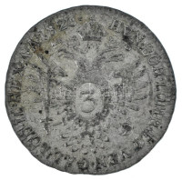 1826A 3kr Ag 'I. Ferenc' T:XF / Hungary 1826A 3kr Ag 'Franz I' C:XFKrause KM#2119