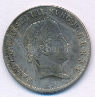 Ausztria 1840A 20kr Ag 'I. Ferdinánd' T:AU,XF patinaAustria 1840A 20 Kreuzer Ag 'Ferdinand I' C:AU,XF patinaKrause KM# 2208