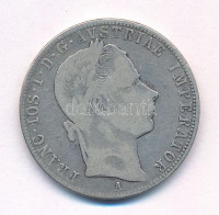 Ausztria 1858A 1Fl Ag 'Ferenc József' T:VF,F Austria 1858A 1 Florin Ag 'Franz Joseph' C:VF,F Krause KM#2219