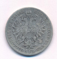 Ausztria 1858A 1Fl Ag 'Ferenc József' T:VF,F Austria 1858A 1 Florin Ag 'Franz Joseph' C:VF,F Krause KM#2219