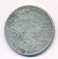 Ausztria 1878. 1Fl Ag 'Ferencz József' T:VF,F lakkozottAustria 1878. 1 Florin Ag 'Franz Joseph' C:VF,F lacqueredKrause KM#2222