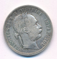 Ausztria 1879. 1Fl Ag 'Ferenc József' T:VF kis ph.Austria 1879. 1 Florin Ag 'Franz Joseph' C:VF small edge errorKrause KM#2222