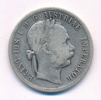 Ausztria 1879. 1Fl Ag 'Ferenc József' T:VF.F ph.Austria 1879. 1 Florin Ag 'Franz Joseph' C:VF,F edge errorKrause KM#2222