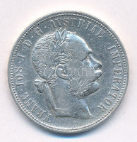 Ausztria 1884. 1Fl Ag 'Ferenc József' T:XF,VF Austria 1884. 1 Florin Ag 'Franz Joseph' C:XF,VF Krause KM#2222