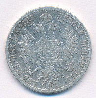 Ausztria 1885. 1Fl Ag 'Ferenc József' T:VF Austria 1885. 1 Florin Ag 'Franz Joseph' C:VF Krause KM#2222
