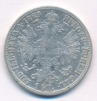 Ausztria 1889. 1Fl Ag 'Ferenc József' T:VF,F Austria 1889. 1 Florin Ag 'Franz Joseph' C:VF,FKrause KM#2222
