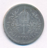 Ausztria 1895. 1K Ag 'Ferenc József' T:VF Austria 1895. 1 Corona Ag 'Franz Joseph' C:VFKrause KM#2804