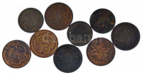 Ausztria 1901. 1h + 1911. 1h + 1915. 1h + 1895-1914. 2h (6db/5xklf) T:AU-FAustria 1901. 1 Heller + 1911. 1 Heller + 1915. 1 Heller + 1895-1914. 2 Heller (6pcs/5xdiff) C:AU-F