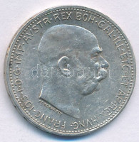 Ausztria 1914. 1K Ag 'Ferenc József' T:XF Austria 1914. 1 Corona Ag 'Franz Joseph' C:XF Krause KM#2820