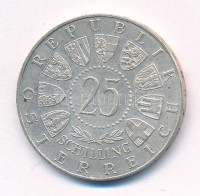 Ausztria 1958. 25Sch Ag 'Carl Auer von Welsbach' T:AU,XF Austria 1958. 25 Schilling Ag 'Carl Auer von Welsbach' C:AU,XF Krause KM#2884