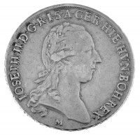 Osztrák Németalföld 1790M 1 Koronatallér / Couronne Ag 'II. József' Milánó (29,54g) T:VF patina, jusztírozás, kis ph.Austrian Netherlands 1790M 1 Kronenthaler / Couronne Ag 'Joseph II' Milan (29,54g) C:VF patina, unjusted, small edge