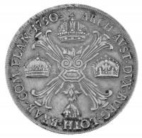Osztrák Németalföld 1790M 1 Koronatallér / Couronne Ag 'II. József' Milánó (29,54g) T:VF patina, jusztírozás, kis ph.Austrian Netherlands 1790M 1 Kronenthaler / Couronne Ag 'Joseph II' Milan (29,54g) C:VF patina, unjusted, small edge
