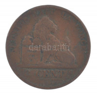 Belgium 1870. 2c Cu T:VF ph.Belgium 1870. 2 Cents Cu C:VF edge errorKrause KM#35.1