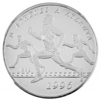 Benin 1995. 1000Fr Ag 'Atlantai Olimpiai Játékok 1996' T:PP Benin 1995. 1000 Francs Ag '1996 Atlanta Olympic Games' C:PPKrause KM#12