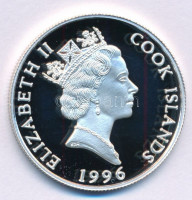 Cook-szigetek 1996. 2D Ag 'Olympic Nemzeti Park' T:PP Cook Islands 1996. 2 Dollars Ag 'Olympic National Park' C:PPKrause KM#280