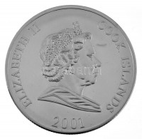 Cook-szigetek 2001. 1D Cu-Ni '2002-es Téli Olimpia - Salt Lake City' T:UNCCook Islands 2001. 1 Dollar Cu-Ni '2002 Winter Olympics, Salt Lake City' C:UNCKrause KM#1114
