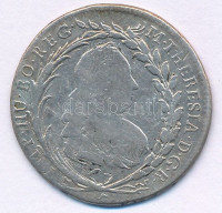 Csehország / történelmi tartomány 1777Evs-IK 20kr Ag 'Mária Terézia' Prága T:F patinaBohemia 1777Evs-IK 20 Kreuzer Ag 'Maria Theresia' Prague C:F patinaKrause KM#800