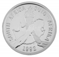 Dél-Afrika 1992. 2R Ag 'XXV. Nyári Olimpia - Barcelona' T:PP / South Africa 1992. 2 Rand Ag 'XXV Summer Olympics - Barcelona' C:PPKrause KM#147