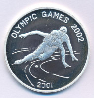 Észak-Korea 2002. 7W Ag '2002. évi Téli Olimpiai Játékok' T:PPNorth Korea 2002. 7 Won Ag 'Winter Olympic Games 2002' C:PPKrause KM#220