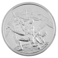 Görögország 2004. 10E Ag '2004-es Nyári Olimpiai Játokok - Athén / Bírkózás' T:PPGreece 2004. 10 Euro Ag '2004 Summer Olympics, Athens - Wrestling' C:PPKrause KM#203