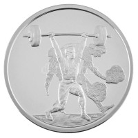 Görögország 2004. 10E Ag '2004-es Nyári Olimpiai Játokok - Athén / Súlyemelés' T:PP fo.Greece 2004. 10 Euro Ag '2004 Summer Olympics, Athens - Weight Lifting' C:PP spottedKrause KM#202