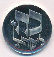 Izrael 1976. 10L Ag 'A függetlenség 28. évfordulója' T:AUIsrael 1976. 10 Lirot Ag '28th Anniversary of Independence' C:AUKrause KM#85