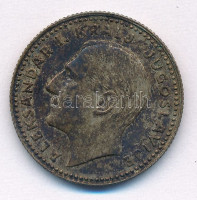 Jugoszlávia 1931. 20D Ag 'I. Sándor' T:AU,XF patina, kis phYugoslavia 1931. 20 Dinara Ag 'Alexander I' C:AU,XF patina, small edge errorKrause KM#11