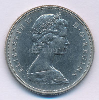 Kanada 1971. 1$ Ni 'II. Erzsébet / Brit Columbia T:AU,XF Canada 1971. 1 Dollar Ni 'Elizabeth II / British Columbia' C:AU,XFKrause KM#79