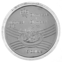 Kanada 1976. 5$ Ag 'Montreali olimpia - Olimpiai láng' kapszulában T:UNC Canada 1976. 5 Dollars Ag 'Montreal Olympic Games - Olympic Flame' in capsule C:UNC Krause KM#110