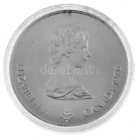 Kanada 1976. 5$ Ag 'Montreali olimpia - Olimpiai láng' kapszulában T:UNC Canada 1976. 5 Dollars Ag 'Montreal Olympic Games - Olympic Flame' in capsule C:UNC Krause KM#110