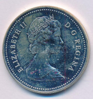 Kanada 1980. 1$ Ag 'Arktiszi területek - Jegesmedve' kapszulában, viseltes dísztokban T:BU patinaCanada 1980. 1 Dollar Ag 'Arctic Territories - Polar bear' in capsule, in well-worn case C:BU patina Krause KM#128