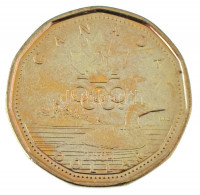 Kanada 2004. 1$ bronzozott Ni 'Nyári Olimpia' T:AUCanada 2004. 1 Dollar Bronze plated Ni 'Summer Olympic Games' C:AUKrause KM#513