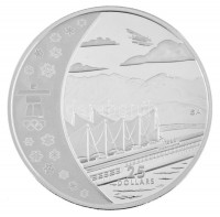 Kanada 2008. 25$ Ag 'A vancouveri Téli Olimpia 2010 / Vancouver' forgalomba nem került, részben hologramos emlékérme, kapszulában, tanúsítvánnyal T:PP sérült kapszula / Canada 2008. 25 Dollars Ag '2010 Winter Olympics, Vancouver / Home
