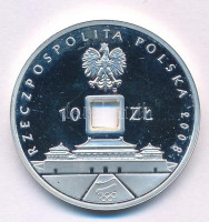 Lengyelország 2008. 10Zl Ag 'Pekingi Olimpia 2008' kapszulában T:AU (PP) ujjlenyomat, karcPoland 2008. 10 Zlotych Ag '2008 Olympic Games - Beijing' in capsule C:AU (PP) fingerprints,scratchKrause Y#646