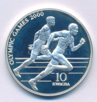 Malawi 1999. 10K Ag '2000. évi Olimpiai Játékok Sydney' kapszulában T:PP ujjlenyomatMalawi 1999. 10 Kwacha Ag 'Olympic Games 2000 Sydney' in capsule C:PP fingerprintsKrause KM#38