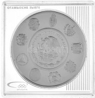 Mexikó 2008. 5P Ag 'Ibér-Amerika sorozat - Olimpia - Labdajáték' kapszulában T:PP / Mexico 2008. 5 Pesos Ag 'Ibero-American Series - Olympics - Juego de pelota' in capsule C:PPKrause KM#805