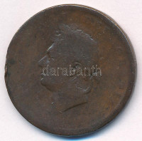 Nagy-Britannia 1825-1827. 1p bronz 'IV. György' kiolvashatatlan évszámmal T:VGUnited Kingdom 1825-1827. 1 Penny bronze 'George IV' with unreadable year C:VGKrause KM#693