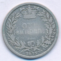 Nagy-Britannia / Tengerentúli területek 1873. 1Sh Ag 'Viktória' T:FGreat Britain / British Overseas Territories 1873. 1 Shilling Ag 'Victoria' C:FKrause KM#734