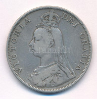 Nagy-Britannia 1889. 2F Ag 'Viktória' (22,23g) T:VF ph.Great Britain 1889. 2 Florins Ag 'Victoria' (22,23g) C:VF dingKrause KM#763