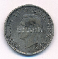 Nagy-Britannia 1941. 2Sh Ag 'VI. György' T:XF,VF patinaGreat Britain 1941. 2 Shilling Ag 'George VI' C:XF,VF patinaKrause KM#855
