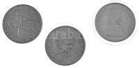 Nagy-Britannia 1965. 1C Cu-Ni 'II. Erzsébet / Churchill' + 1977. 25p Cu-Ni 'Ezüst jubileum' + 1981. 25P Cu-Ni 'Lady Diana és Károly herceg' T:AU,XFUnited Kingdom 1965. 1 Crown Cu-Ni 'Elizabeth II / Churchill' + 1977. 25 New Pence Cu-Ni