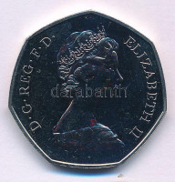 Nagy-Britannia 1973. 50p Cu-Ni 'Belépés az Európai Gazdasági Közösségbe' T:UNC,AUUnited Kingdom 1973. 50 Pence Cu-Ni 'Entry into the European Economic Community' C:UNC,AUKrause KM#918