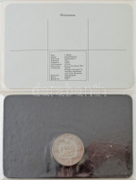 Nagy-Britannia & Brit Nemzetközösség országai 1977. 15db-os érmetétel II. Erzsébet uralkodásának 25. évfordulója alkalmából, műbőr albumban, gerincén németül 'II. Erzsébet 25 éves uralkodása', német nyelvű